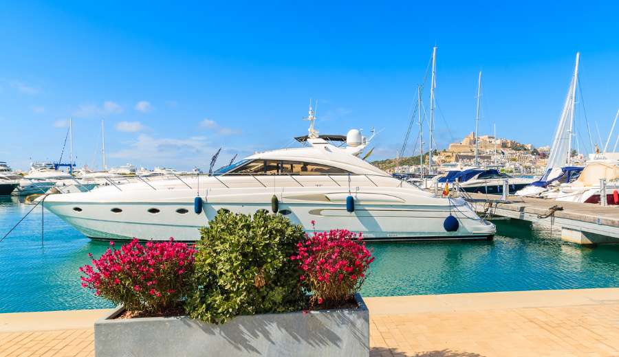 luxus yacht mieten ibiza