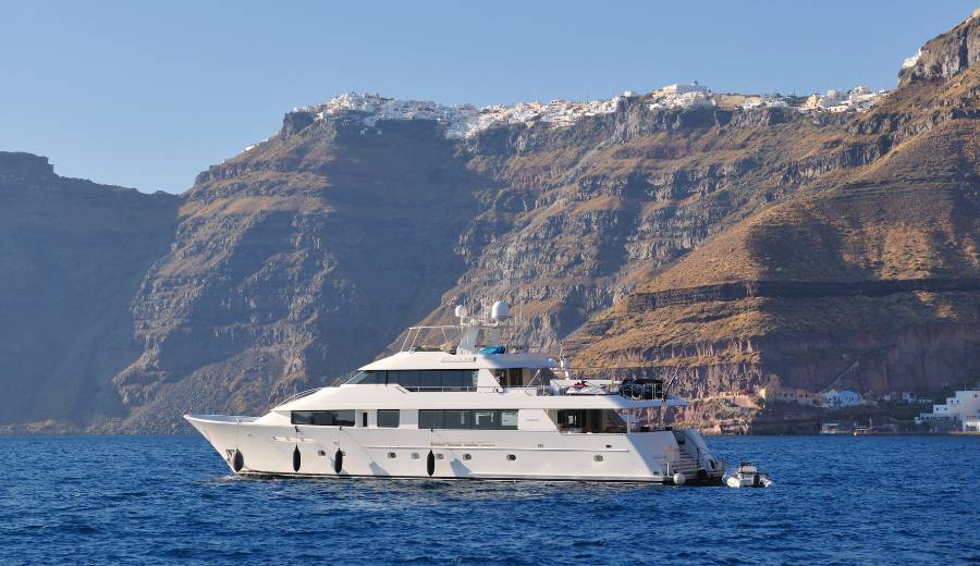 Yacht mieten Santorini